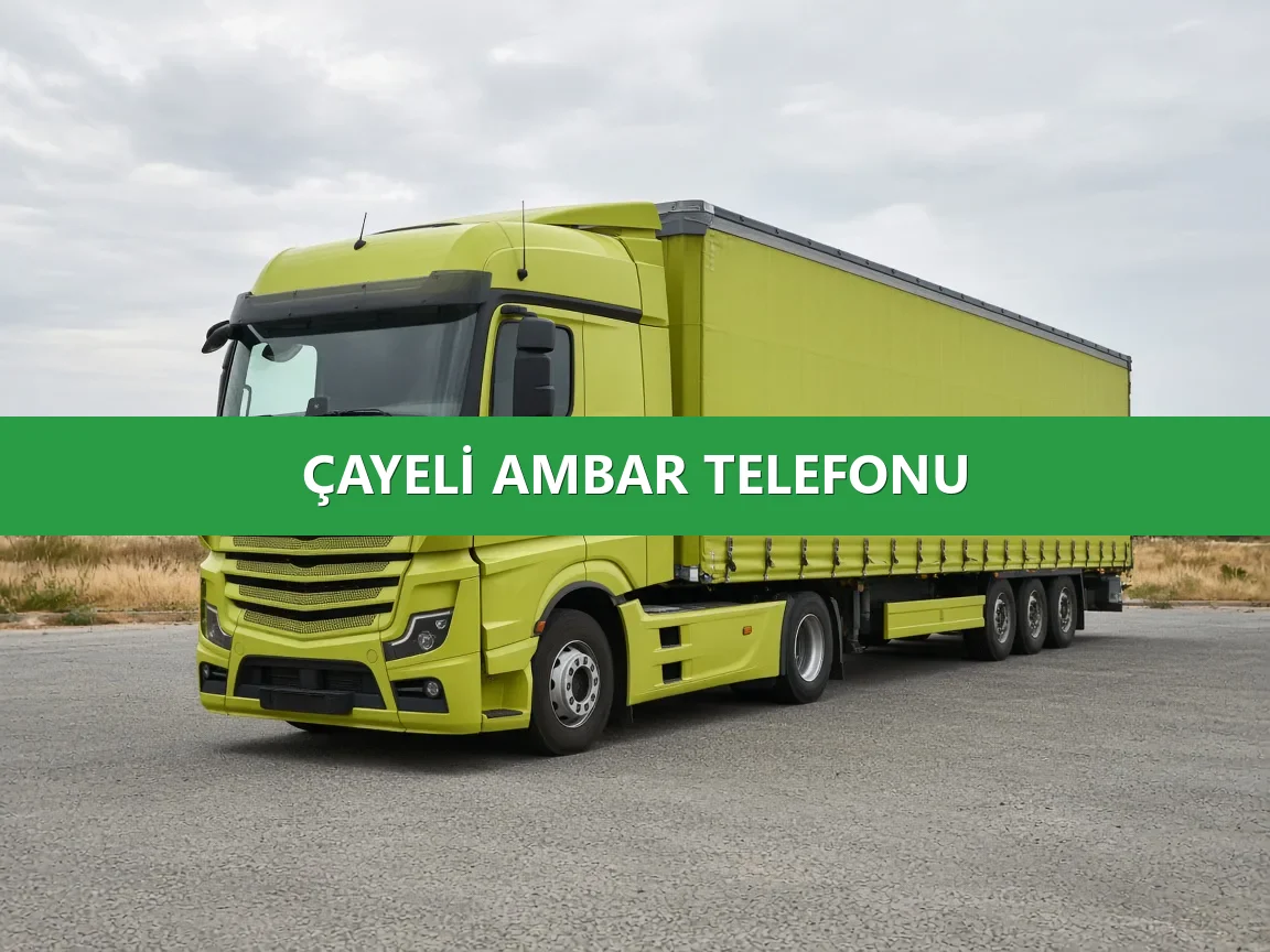 Çayeli Ambar Telefonu